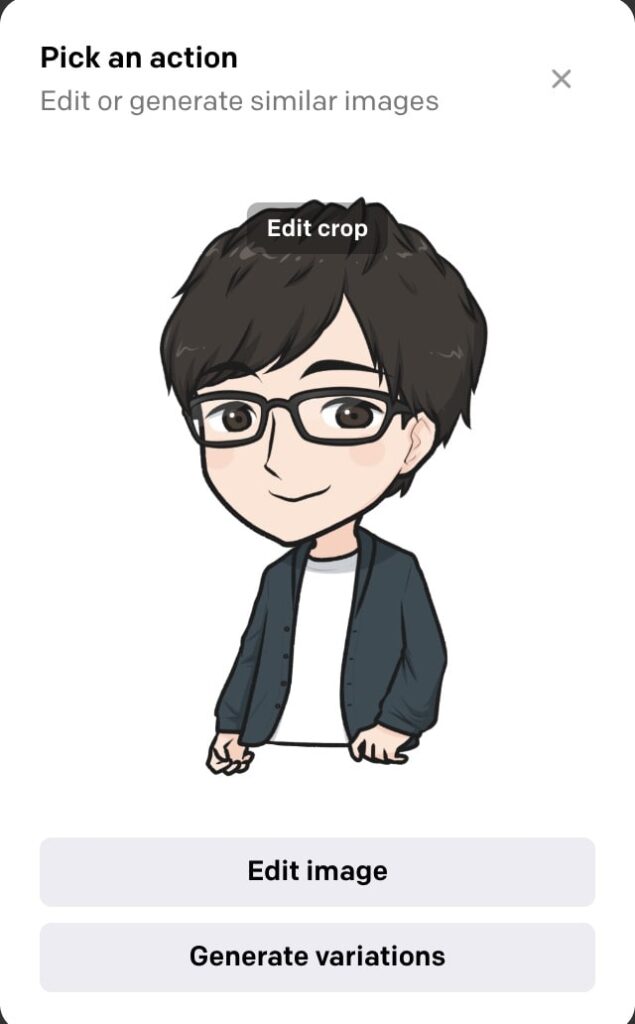 アップロードした画像のバリエーション違いの作成