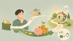 貯蓄率が上がるとFIREまでの年数が短くなる理由
