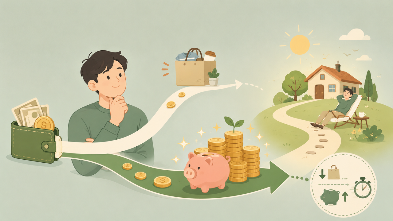 貯蓄率が上がるとFIREまでの年数が短くなる理由